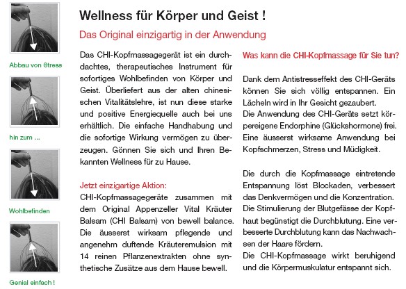 Wellness fr Krper und Geist...